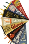1960's-80's Americana Tourism Pennant Collection - Lot of 90+