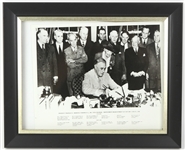 1970's-2000's Baseball Football Political Autograph Collection - Lot of 17 w/ Bart Starr, John Glenn, Eddie Mathews, John Wooden & More (JSA)