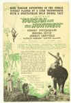 1947 Tarzan and the Huntress Johnny Weissmuller Brenda Joyce 12”x18” Press Book