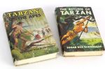 1950s Edgar Rice Burroughs “Tarzan of the Apes”  & “The Return” HC Book (2)