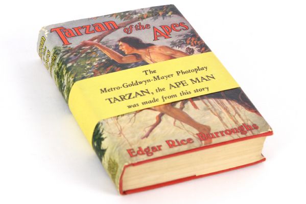 1950s Edgar Rice Burroughs Tarzan of the Apes HC Book