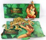 1930's-2000's Tarzan Memorabilia Collection - Lot of 24 w/ Buster Crabbe Signed Poster 