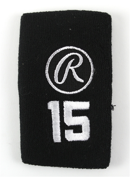 Rafael Furcal Game Used #21 Rawlings Wristband 