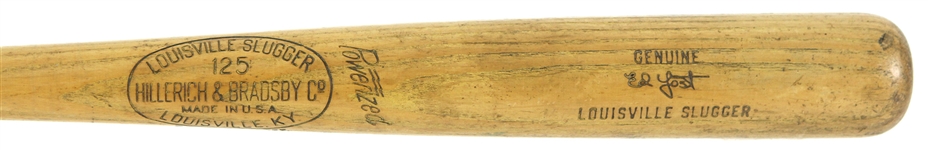 1950-60 Eddie Yost Senators/Tigers H&B Louisville Slugger Professional Model Game Used Bat (MEARS LOA)