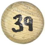 1999 Josias Manzanillo New York Mets Signed Rawlings Adirondack Professional Model Game Used Bat (MEARS LOA/JSA)
