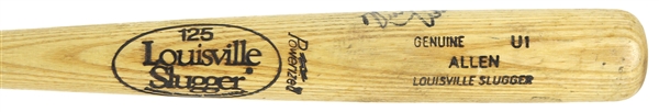 1980-83 Neil Allen New York Mets Signed Louisville Slugger Professional Model Game Used Bat (MEARS LOA/JSA)