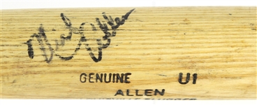 1980-83 Neil Allen New York Mets Signed Louisville Slugger Professional Model Game Used Bat (MEARS LOA/JSA)