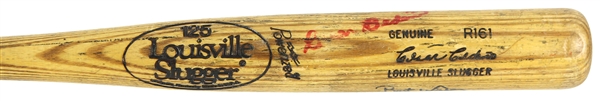 1980-83 Cesar Cedeno Astros/Reds Signed Louisville Slugger Professional Model Game Used Bat (MEARS LOA/JSA)