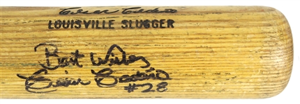 1980-83 Cesar Cedeno Astros/Reds Signed Louisville Slugger Professional Model Game Used Bat (MEARS LOA/JSA)