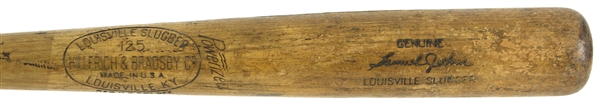 1950-52 Sam Jethroe Boston Braves H&B Louisville Slugger Professional Model Game Used Bat (MEARS LOA)