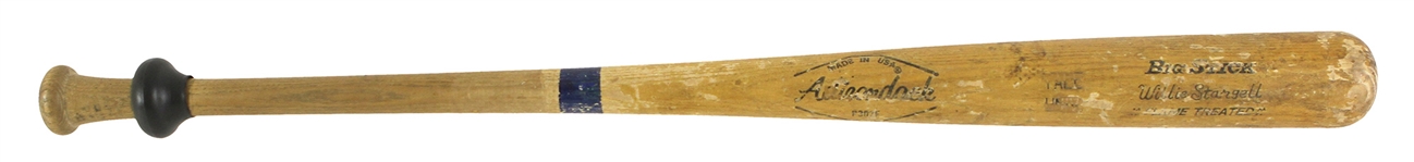 1976-79 Willie Stargell Yale University Adirondack Bat 