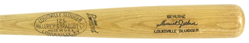 1950-52 Sam Jethroe Boston Braves H&B Louisville Slugger Professional Model Bat (MEARS LOA)