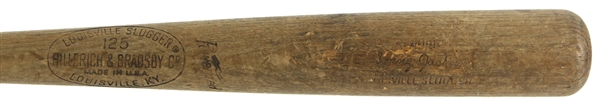 1969-72 Sonny Jackson Atlanta Braves H&B Louisville Slugger Professional Model Game Used Bat (MEARS LOA)