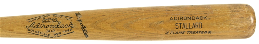 1963-64 Tracy Stallard New York Mets Adirondack Professional Model Game Used Bat (MEARS LOA) 