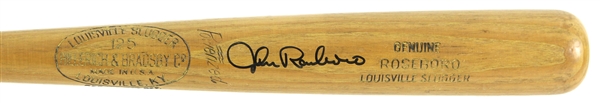 1959-60 John Roseboro Los Angeles Dodgers Signed H&B Louisville Slugger Professional Model Bat (MEARS LOA/JSA)