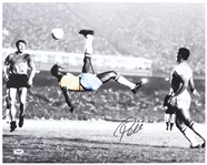 2010s Pele Brazil Soccer Signed 16" x 20" Photo (PSA/DNA)