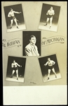 1907-15 Al Kubiak Heavyweight Boxer 3.5" x 5.5" Postcard