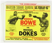 1993 (February 6th) Michael Dokes vs. Riddick Bowe 20”x25” Poster (16)