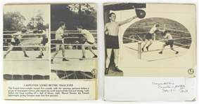 1920s Jack Dempsey News 16”x18” Photo Lot (4)