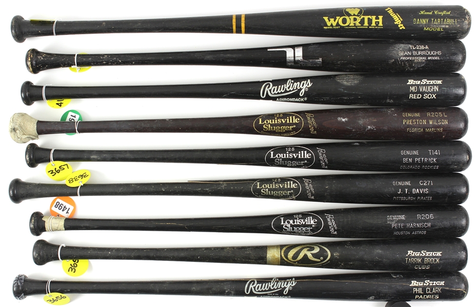 Lot Detail - 1980's-2000's Professional Model Game Used Bat Collection ...