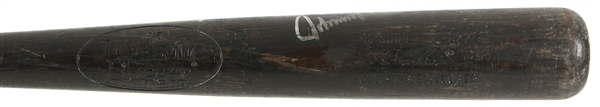 1983 Johnny Bench Cincinnati Reds Signed Louisville Slugger Professional Model Team Index Bat (MEARS LOA & PSA/DNA) Final Season