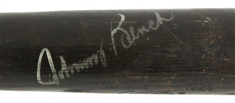 1983 Johnny Bench Cincinnati Reds Signed Louisville Slugger Professional Model Team Index Bat (MEARS LOA & PSA/DNA) Final Season