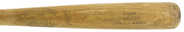 1947-49 Lou Brissie Philadelphia Athletics H&B Louisville Slugger Professional Model Game Used Bat (MEARS LOA)