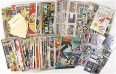 1870s to present Collection of Memorabilia (Football Gloves, Autographs, Trading Cards, Comics, Etc)