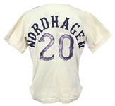 1977-78 Wayne Nordhagen Chicago White Sox Game Worn Home Jersey (MEARS LOA)