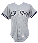 1983 Doyle Alexander New York Yankees Game Worn Road Jersey (MEARS LOA)