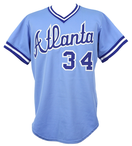 1982 Tom Hausman Atlanta Braves Road Jersey (MEARS LOA)