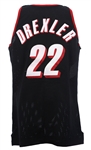 1992-93 Clyde Drexler Portland Trail Blazers Road Jersey (MEARS LOA)
