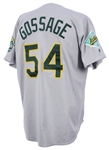 1992 Goose Gossage Oakland Athletics Signed Game Worn Road Jersey (MEARS LOA/*JSA Full Letter*)