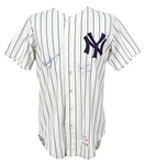 1975 Bobby Murcer Griag Nettles Signed New York Yankees Home Jersey (MEARS LOA/JSA)