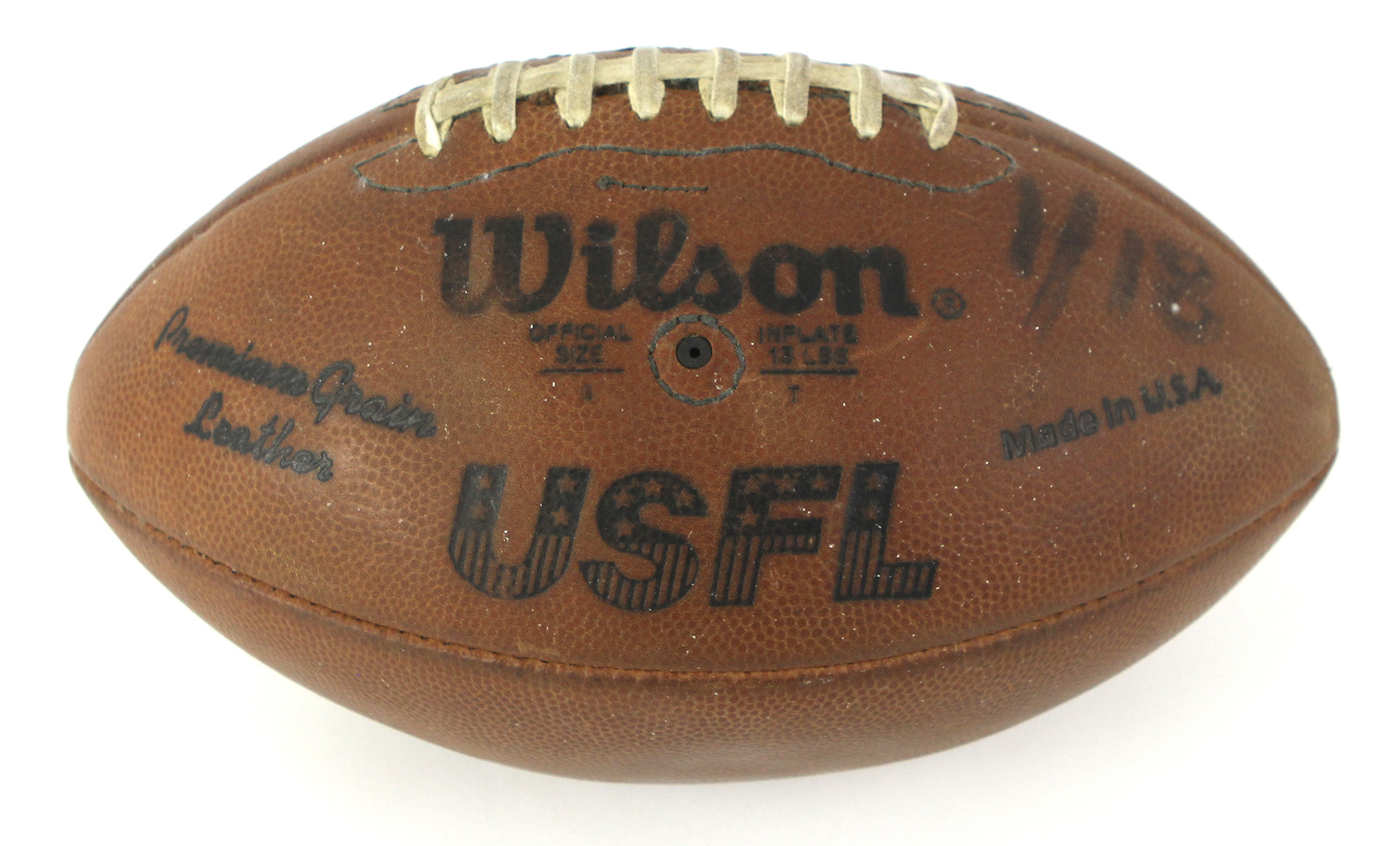 Lot Detail - 1984 circa USFL Game Used Football