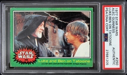 1977 Alec Guinness Signed Star Wars #250 Card (PSA/DNA Slabbed)
