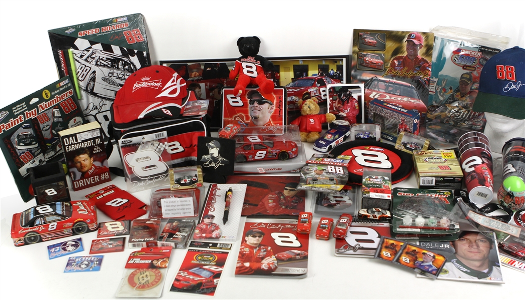 1990-2000’s  Dale Earnhardt Jr Memorabilia Collection (Lot of  100+)