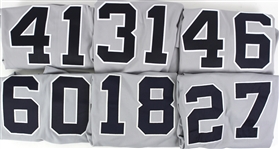 1988-2004 New York Yankees Game Used/Issued Jersey Collection (Lot of 11)(MEARS LOA)
