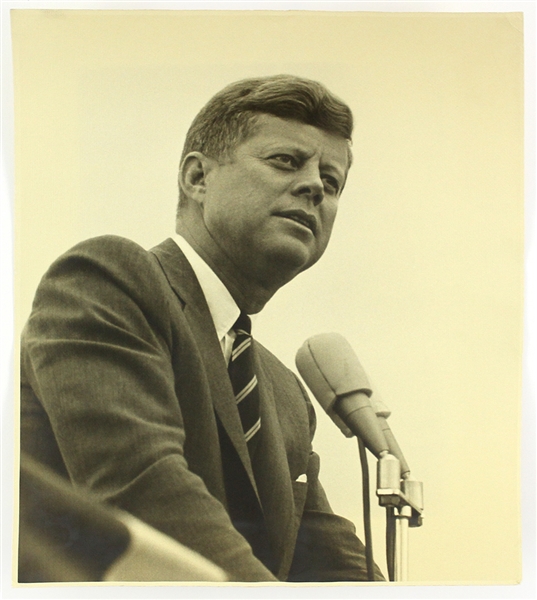 1960’s John F. Kennedy Dudley L. Stouch 14”x17” Original Photo