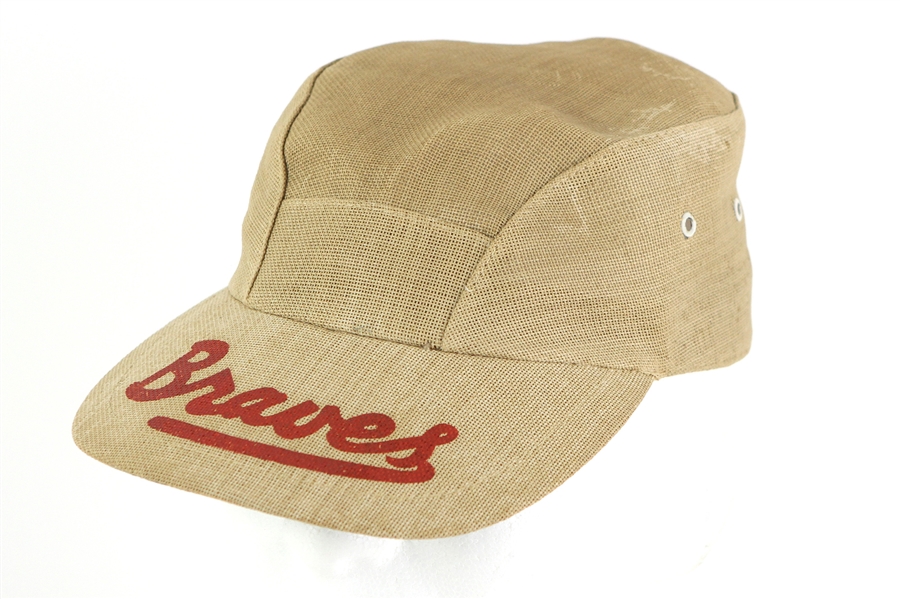 1950’s Milwaukee Braves Canvas Hat