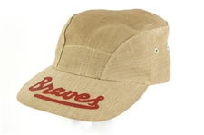 1950’s Milwaukee Braves Canvas Hat