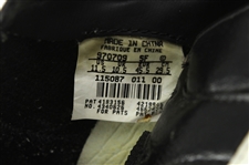 1997 Wade Boggs New York Yankees Game Worn Autographed Black Nike Cleats (MEARS LOA/JSA)