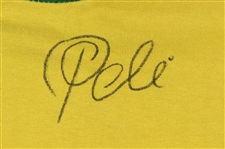 1970 Pele Brazil National Soccer Team Signed Jersey (JSA)