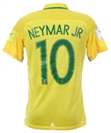2017 Neymar Brazil National Soccer Team Jersey