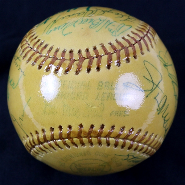 1977-1984 OAL Lee MacPhail Baseball Hall of Famers Multi-Signed Baseball w/ 20 Signatures (PSA/DNA)
