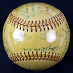 1977-1984 OAL Lee MacPhail Baseball Hall of Famers Multi-Signed Baseball w/ 20 Signatures (PSA/DNA)