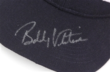 Donald Trump & Bobby Valentine Signed Caps, Stickers, and Newspaper (Lot of 6)(JSA)