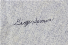 1951 George Spencer New York Giants Game Worn Road Jersey W/ Giants Cap (MEARS LOA/JSA)