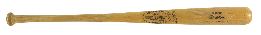 1976 Robin Yount Milwaukee Brewers “Liberty bell – Less” H&B Louisville Slugger Professional Model Bat (MEARS A9)