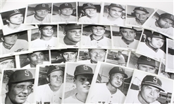 1969 Seattle Pilots Baseball Bats & Photos (Lot of 42)